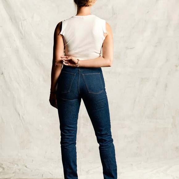imogene + willie Elizabeth jeans, dark indigo 24r - Picture 2 of 11